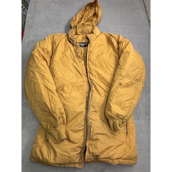Tempco Other - Vintage Tempc Co Down Jacket Mens Medium Belted Hooded Parka Seattle 70s 80s